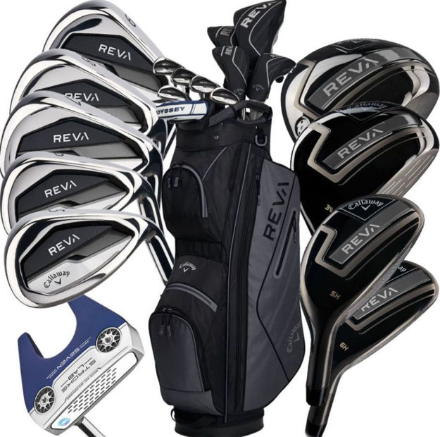 Picture of CALLAWAY REVA FULL SET (BAG, CLUBS, PUTTER) 11 PIECES
